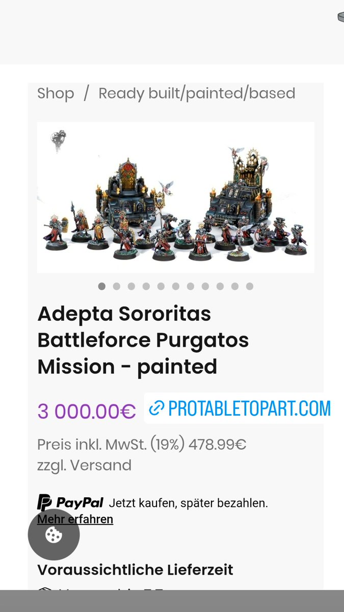aurelie_schick's tweet photo. Army for sale! Code Winter10 ;)
10% discount & free shipping in Germany.
https://t.co/YmOYW2atdT
#tabletopminis #protabletopart #Warhammer https://t.co/eI1f5yVtlo