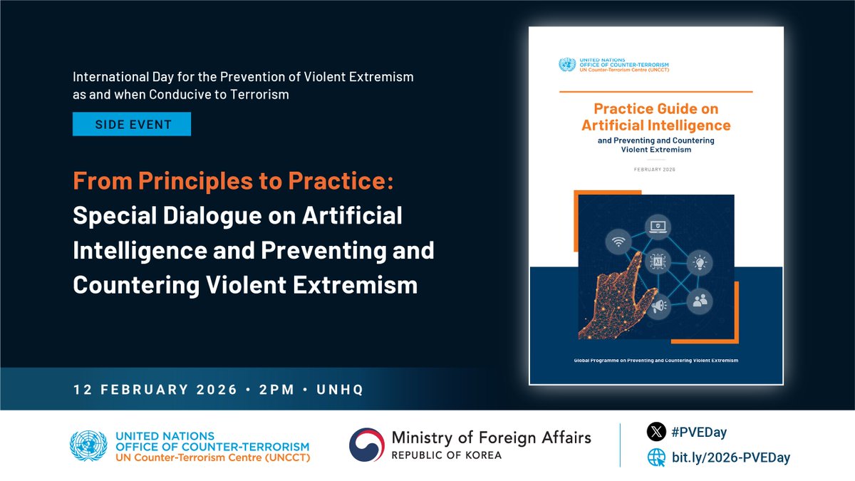 United Nations Office of Counter-Terrorism tweet media