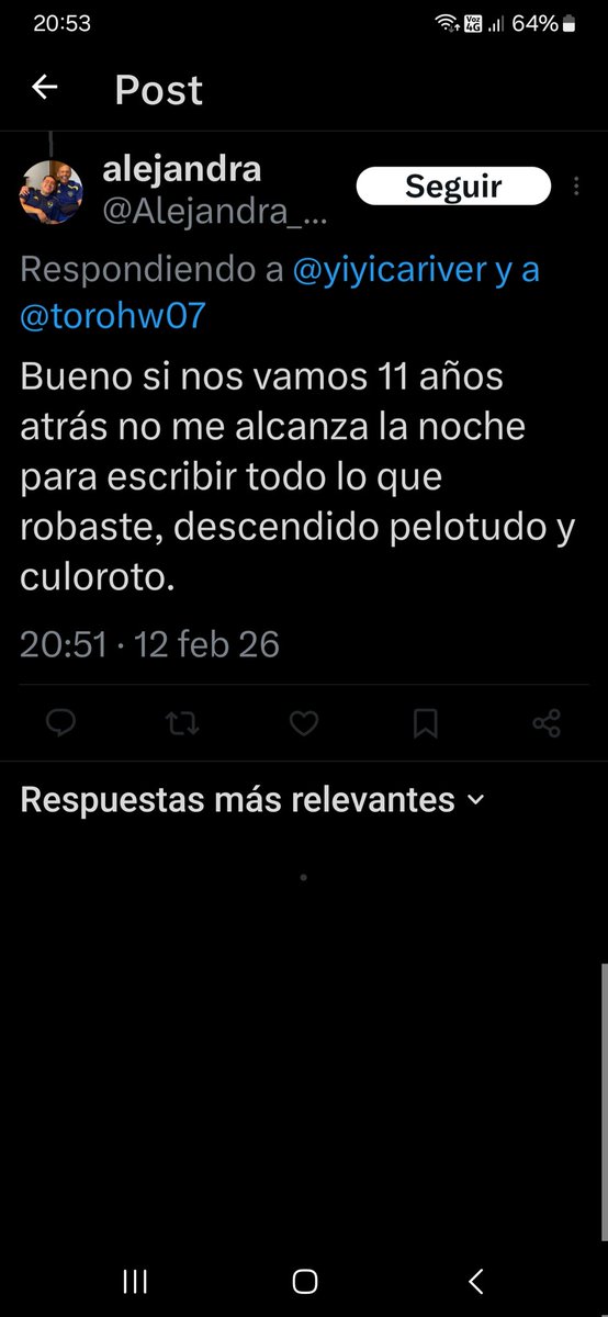 Como toda bostera resentida y garchada le contestas con verdades y t bloquea