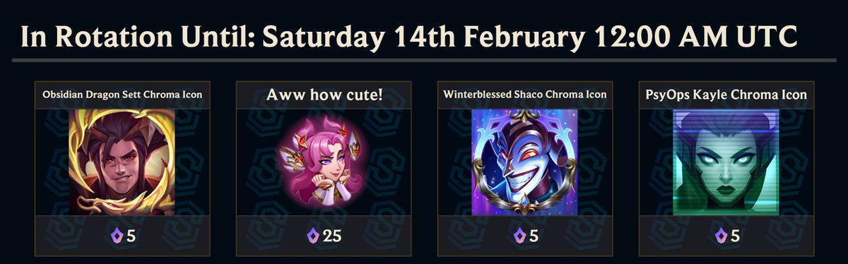 Mythic Shop Rotation!