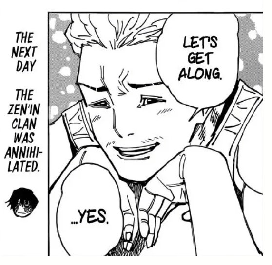 BluebriarArts's tweet image. By far the funniest panel in JJK and it's not even close