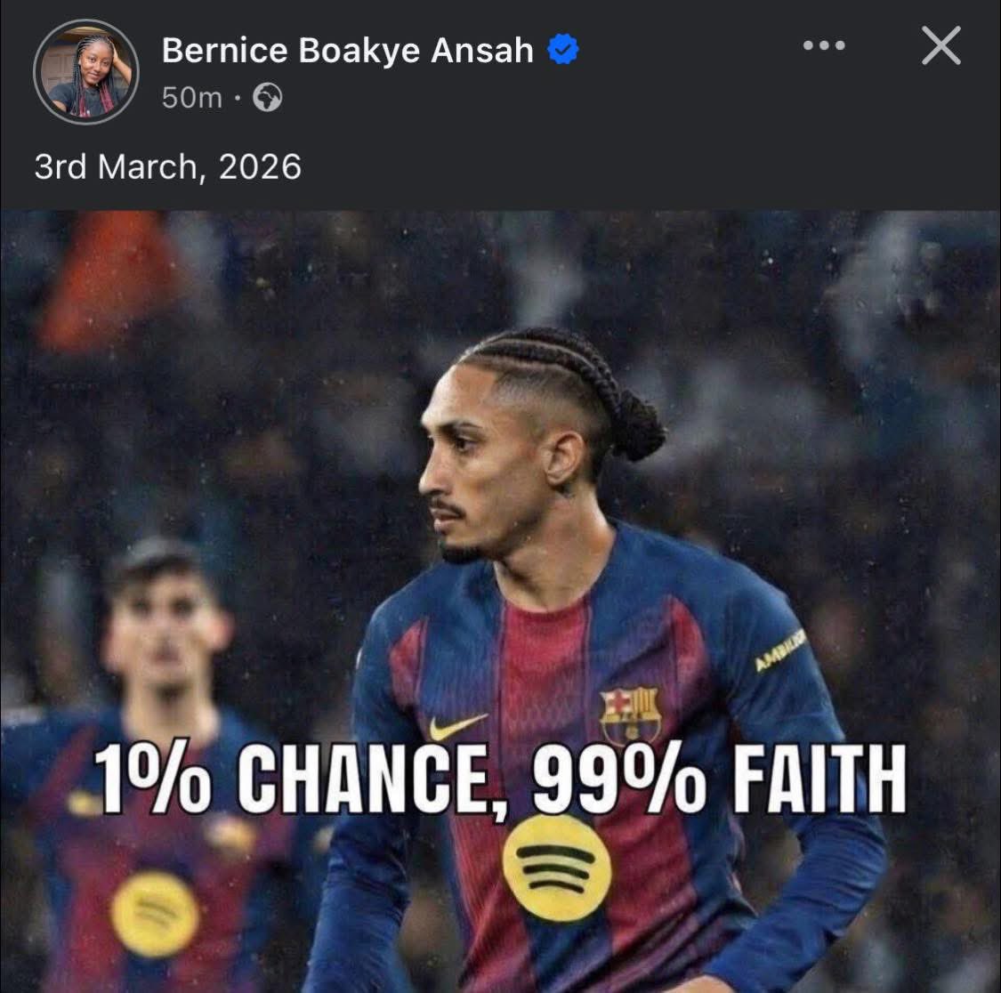 When they need help they post Raphinha when it’s time to win Ballondor they post Lamine Yamal😂😭