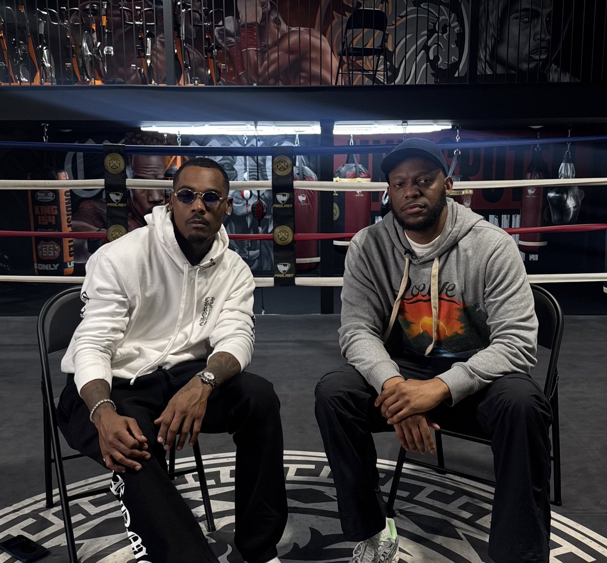 Pulled up to the zoo to see a lion! Jermell Charlo back!!  This was a helluva conversation. Dropping ASAP! Salute <a href="/TwinCharlo/">JERMELL CHARLO</a> Lions only 🦁. Cigar Talk📈