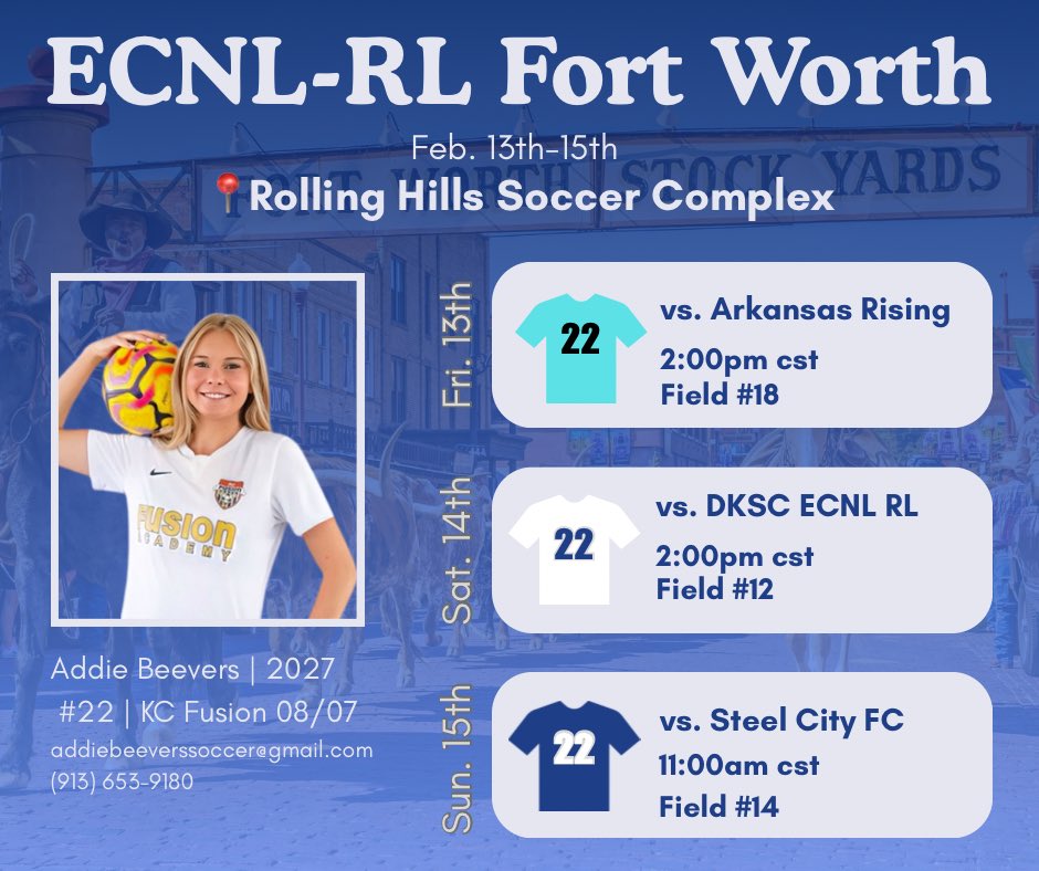addiebeevers's tweet photo. So excited for the upcoming weekend! @Hoffer09 @kcfusionsc @kcfusionacad08g @ImYouthSoccer @ImCollegeSoccer @HSSoccerKC https://t.co/arpheO78Vh