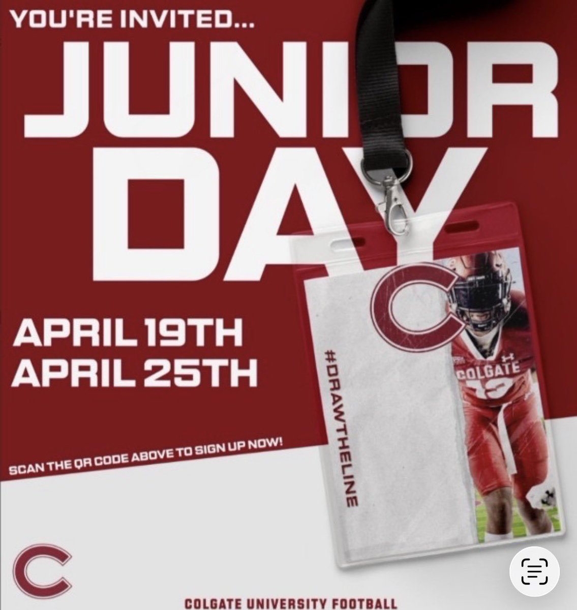 Thank you so much <a href="/Ison50/">Josh Ison</a> and <a href="/ColgateFB/">Colgate Football</a> for the junior day invite. Can't wait to meet the coaching staff and see such a great school. <a href="/kirbyfootball/">Kyle Kirby</a> <a href="/CoachBehonick/">Anthony Behonick</a> <a href="/CoachBecher/">Coach Cory Becher</a> <a href="/ACES_7_77/">Bob Vahalik</a> <a href="/Granville_FB/">Granville Football</a> <a href="/heathhinton42/">heath.hinton</a>