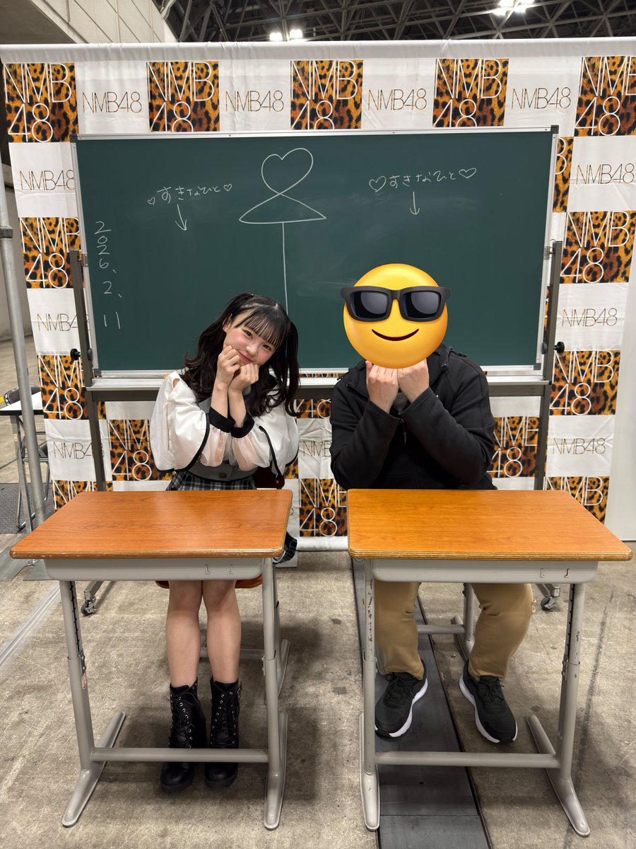 久しぶりのしんしんやっぱりかわいいな #青春のデッドライン大握手会