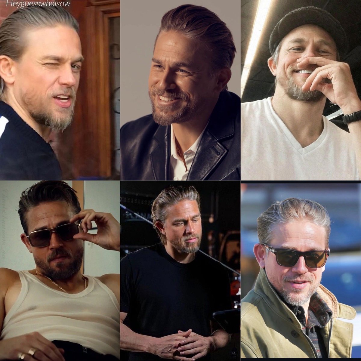 BlueFlamingos7's tweet image. A little #charliehunnam #smiles #shades 🥰🕶️#sexywhiteT #perfection #brighteyes ♥️ #soa 
#modeling #obsession #jungleland #papillon #crimsonpeak #shantaram #monster #edgein #coldmountain #lostcityofz #thegentlemen #rebelmoon #lastlooks #kingarthur 👑🪖💫🏍️#triplefrontier 👏🏻🔥❤️‍🔥