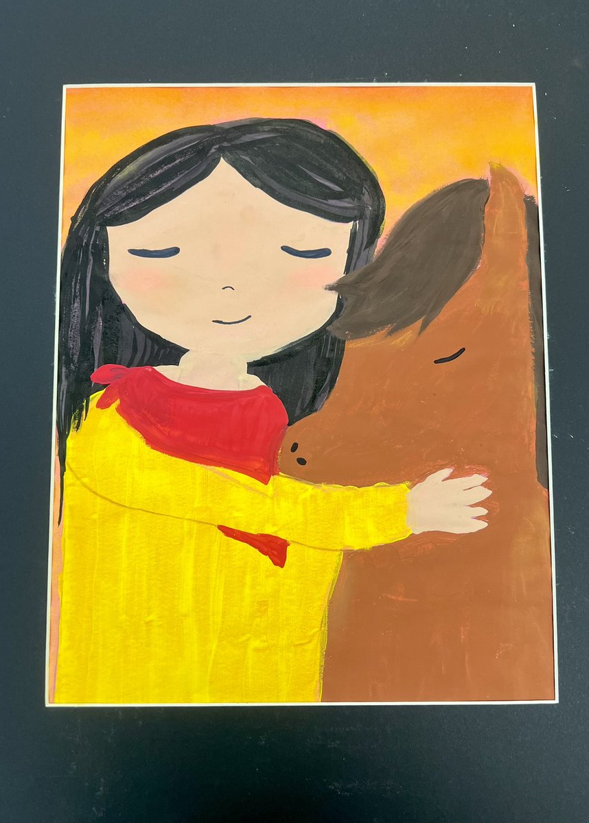 Galloway_ART_'s tweet photo. Presenting our incredible Rodeo Art winners! These talented artists were named FBISD District Finalists, and their artwork advanced all the way to  @RODEOHOUSTON . We are so proud of their hard work and creativity! @CVME_Huskies https://t.co/LUZJdKcNDw
