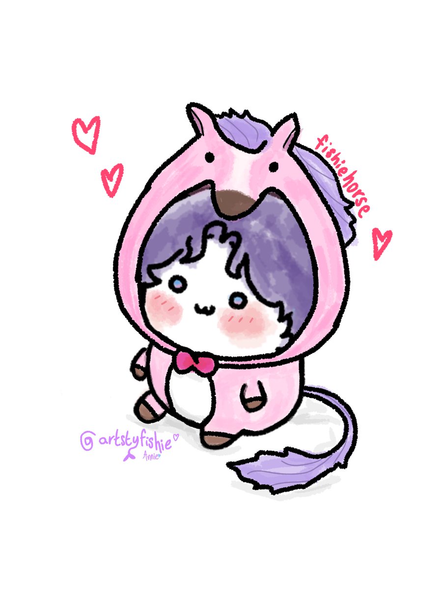 Fat seahorse fishie 
#Rafayel