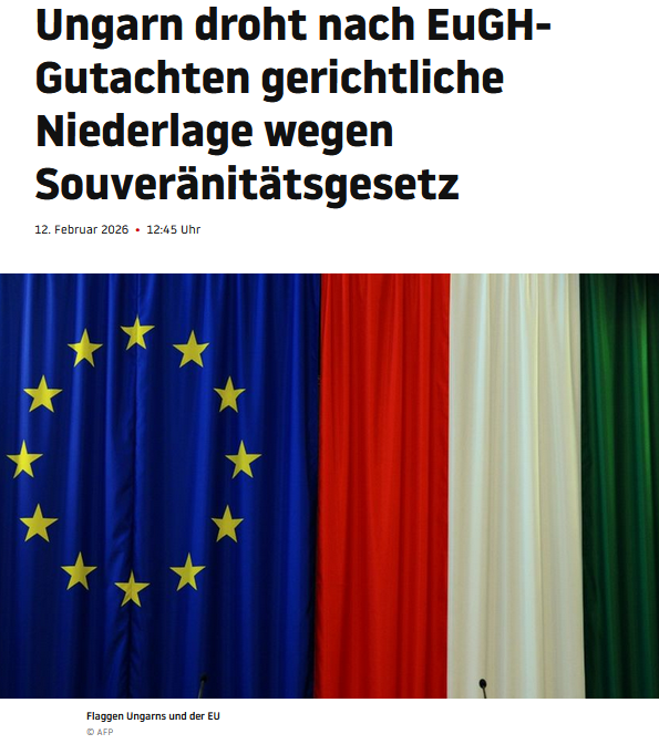 PeterBorbe's tweet image. In Ungarn gibt es ein Souveränitätsgesetz, das vorsieht, dass eine neue Behörde Organisationen aufspüren soll, die Finanzmittel aus dem Ausland erhalten. Wahlkandidaten oder anderen Gruppen drohen Haftstrafen, wenn sie solches Geld annehmen.
Daraus will die EU den Ungarn einen…