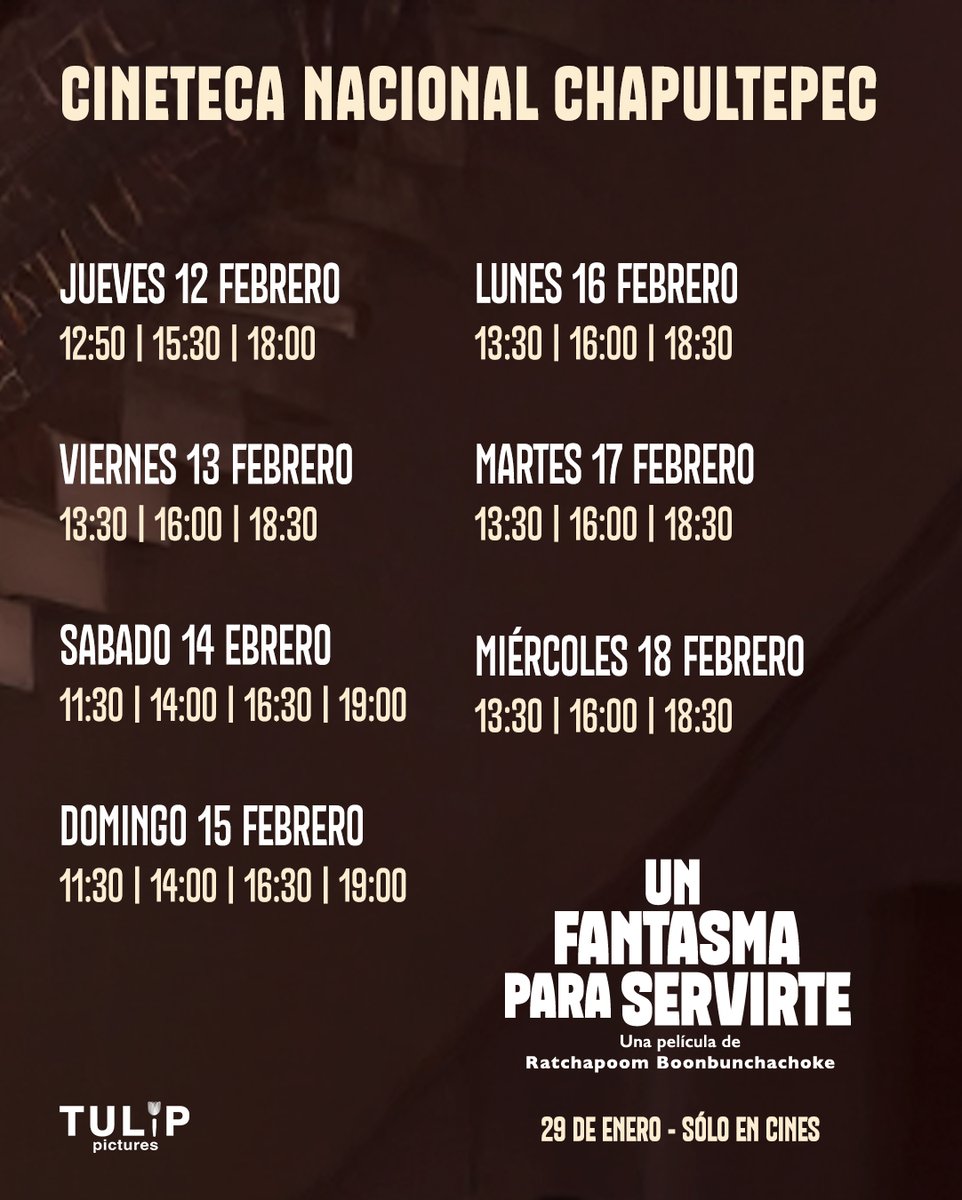 TulipPicturesmx's tweet photo. Los fantasmas no sólo asustan: representan aquello que se niega a desaparecer.

Sólo en cines. https://t.co/t7cnbmuXOm