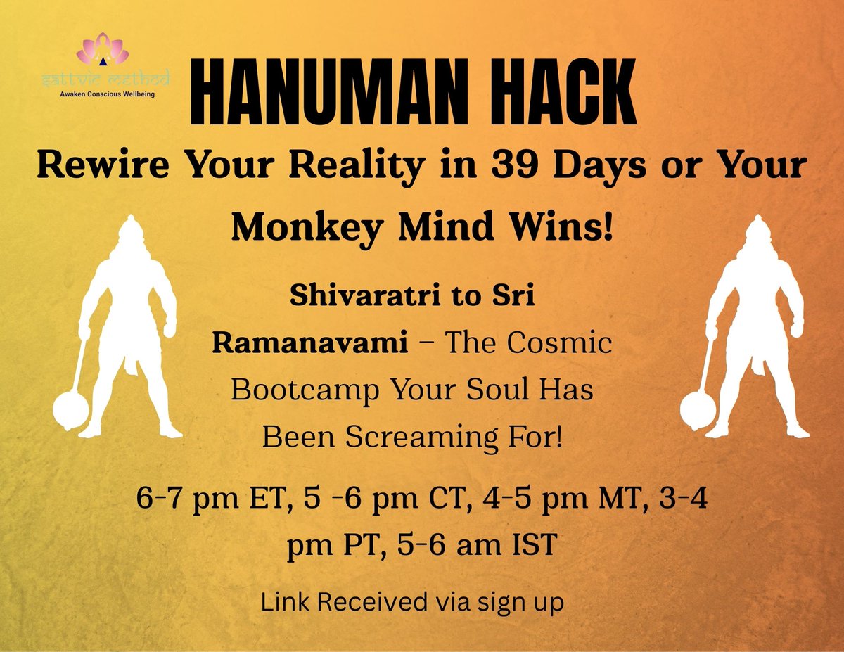 iyerani's tweet photo. Hanuman Hack https://t.co/fiaNTDdQMK #Meetup via @Meetup https://t.co/SD2Lp9cjLz