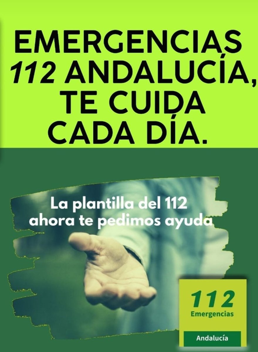 <a href="/JA_DelgadoRamos/">Juan Antonio Delgado</a> Sr <a href="/JuanMa_Moreno/">Juanma Moreno</a> los Andaluces deben saber que.. Las trabajadoras de #Emergencias112Andalucía somos un ejemplo de Precariedad y Privatización del <a href="/ppandaluz/">PP de Andalucía</a>

Y que Hoy estamos en #huelga112 para mejorar un Servicio Esencial para #Andalucia
#CondicionesDignas112And