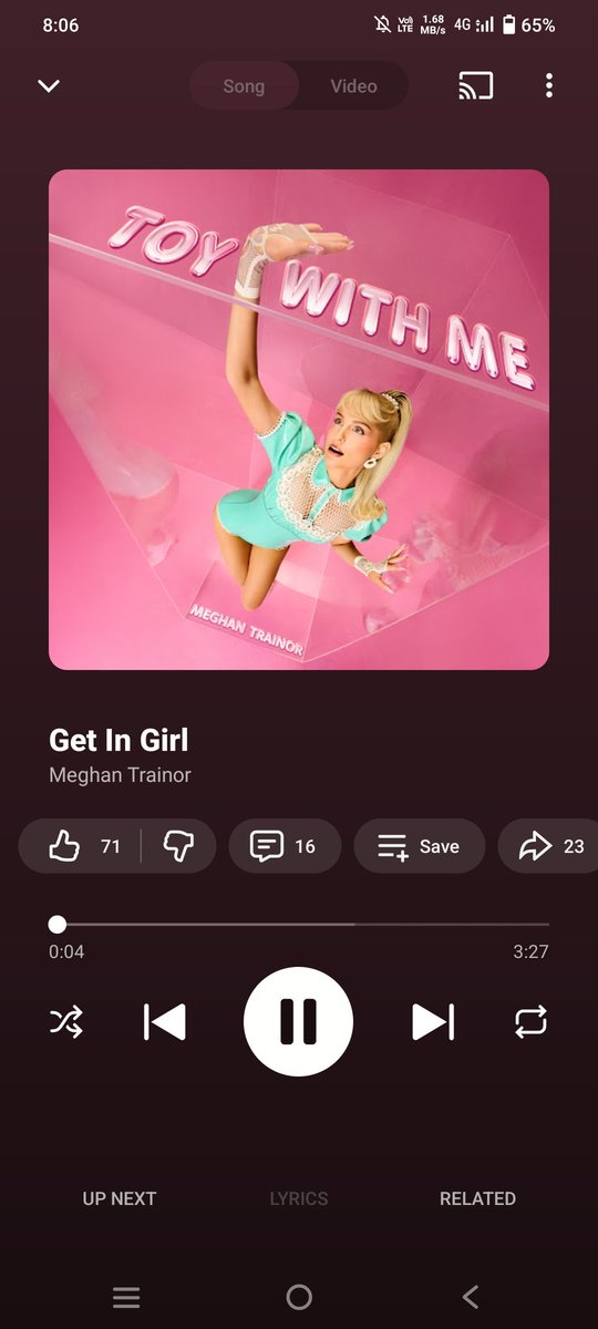 TenHanabi's tweet photo. @TrainorCrave Try Youtube Music https://t.co/ozesGqExeL