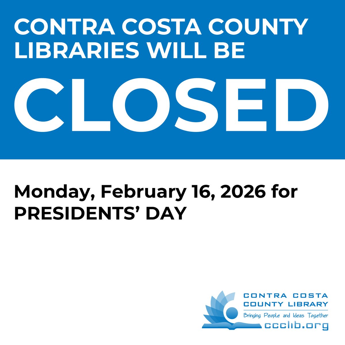 Contra Costa County Library tweet media