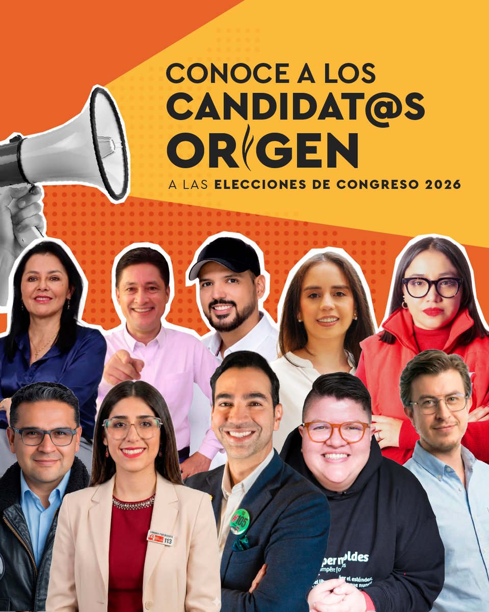 En Origen estamos convencidos de que, si bien hacer política no es fácil y supone grandes desafíos, también es uno de los caminos más evidentes de transformación.

Conoce los perfiles completos, dando clic al enlace 📷n9.cl/1nsk1
#LiderazgoColectivo #Elecciones2026