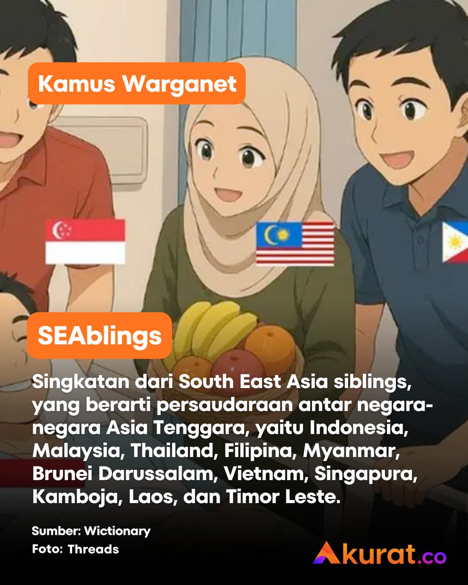 akuratco's tweet photo. SEAblings kian viral! Keributan netizen Korea Selatan (Korsel) alias Knetz vs warganet Indonesia, Malaysia, Thailand, meluas ke ASEAN. 

Berawal dari soal konser, berkembang ke isu rasis, bawa-bawa Baskara, hingga ke makanan, sejarah, dan banyak lagi.

Apa itu SEAblings? Begini definisinya: