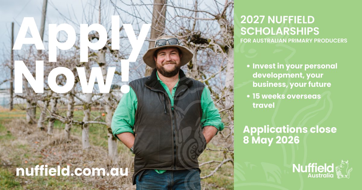 Nuffield Australia tweet media
