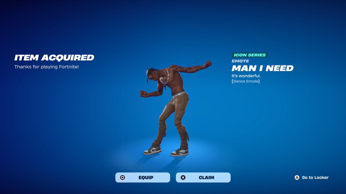 FortniteFNLK's tweet photo. Fortnite Man I Need Emote Giveaway 🎁

To Enter: 
❤️♻️ LIKE &amp; RETWEET
📲 FOLLOW @FortniteFNLK @braniyt 
🛑 SUBSCRIBE https://t.co/0sQIWlvoWt
🎙️JOIN DISCORD https://t.co/WdRCsdV8FY
✅ COMMENT “DONE”

USE CODE ‘FNLK’ #ad https://t.co/9PI0SWQuW3
