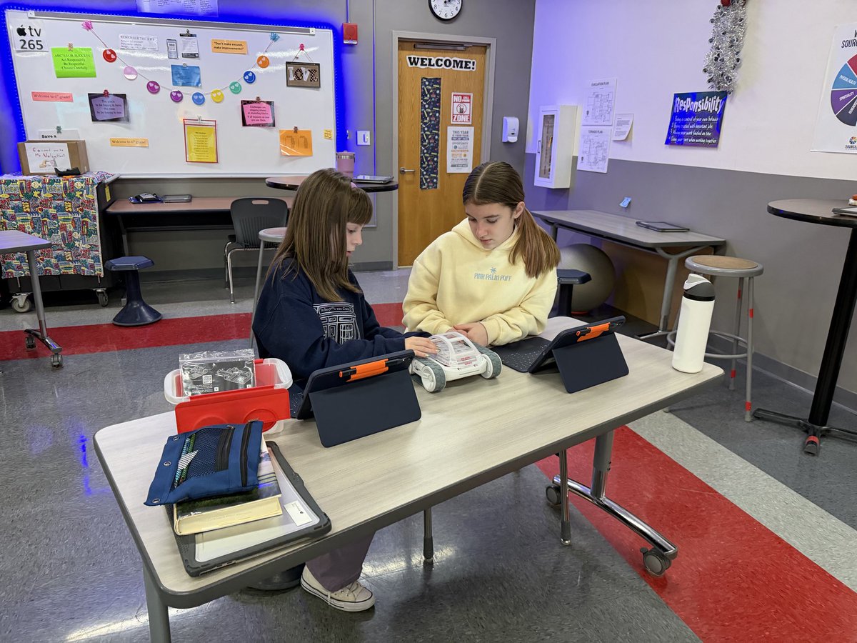 kmdunlap's tweet photo. THANK YOU! THANK YOU! THANK YOU to the Fairview Park Education Foundation for the Sphero RVR+ robots!!! 
Let the programming challenges begin! 😊 #fairviewadvantage #innovate #solveproblems #sphero @Sphero @FPSchools https://t.co/HxsHQsgcqX