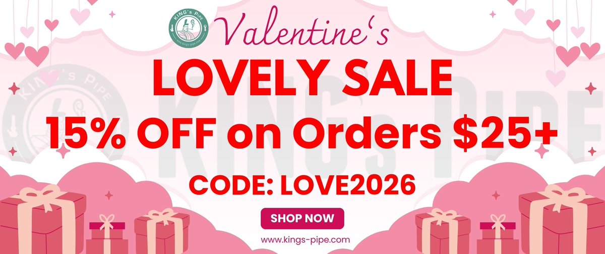 kings_pipe's tweet photo. 💑 15% OFF Valentine's Day Sale❤️💛💚
https://t.co/B0TWMmcgiV https://t.co/jBXbfxiYhw