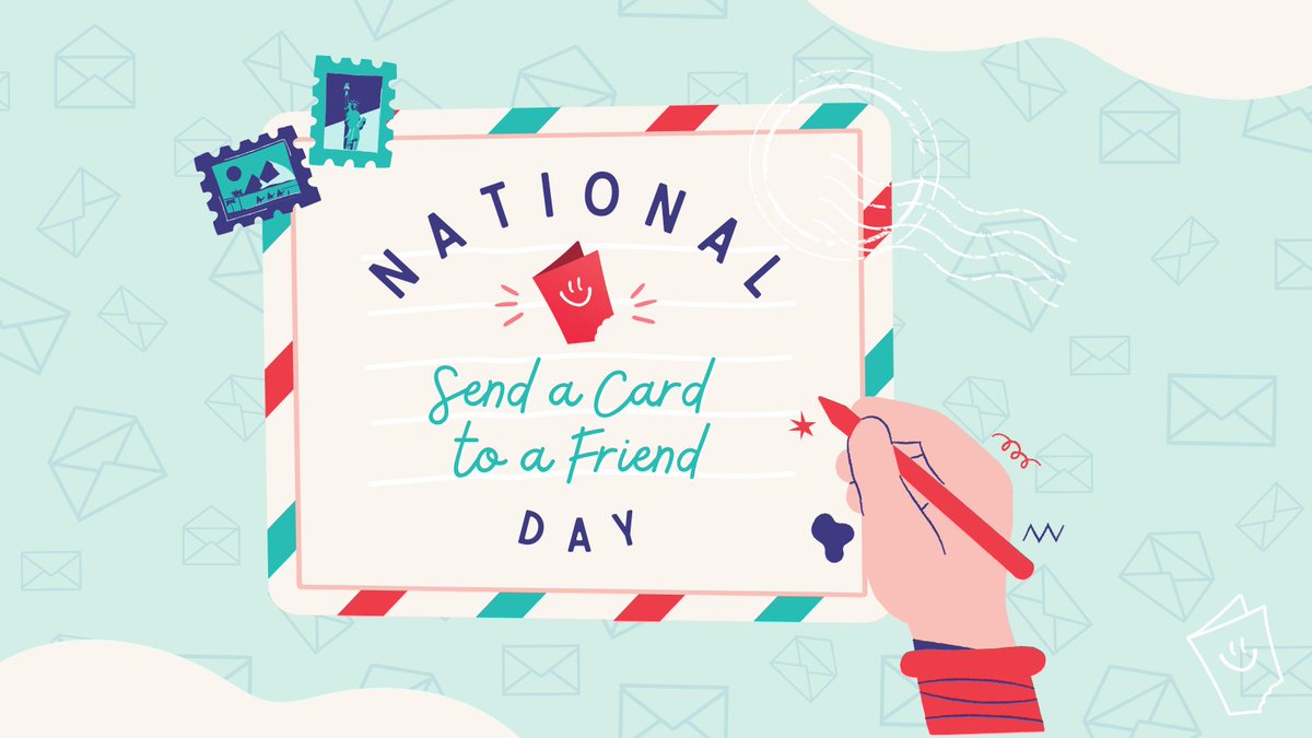 CardSnacks's tweet photo. Happy #NationalSendACardToAFriendDay from CardSnacks!📨❤️
Make your friend's day with an ecard! Get started at https://t.co/Qx6eF11qC6
How are you spreading kindness today?☺️
Retweet to be entered into our weekly drawing for a 25$ Gift Card of your choice! 🤑💸#Giveaway https://t.co/TR5cxIybvE