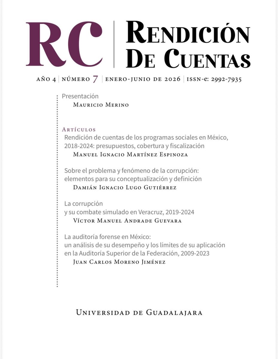 Revista RC Rendición de Cuentas tweet media