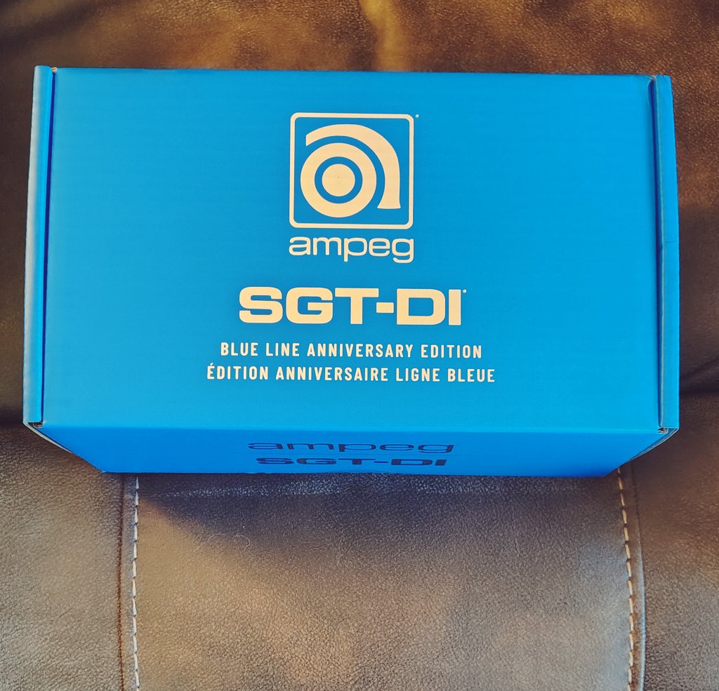 the_bassplayer's tweet image. New Gear Day ✌🏼
@Ampeg  SGT-DI
#BlueLineAnniversaryEdition 
#excited