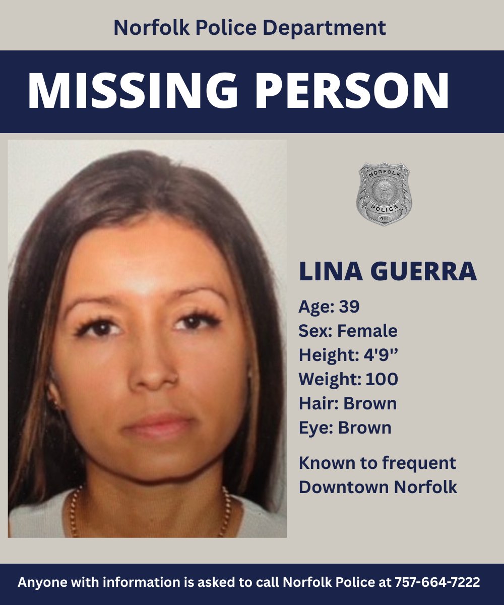 Norfolk Police Dept tweet media