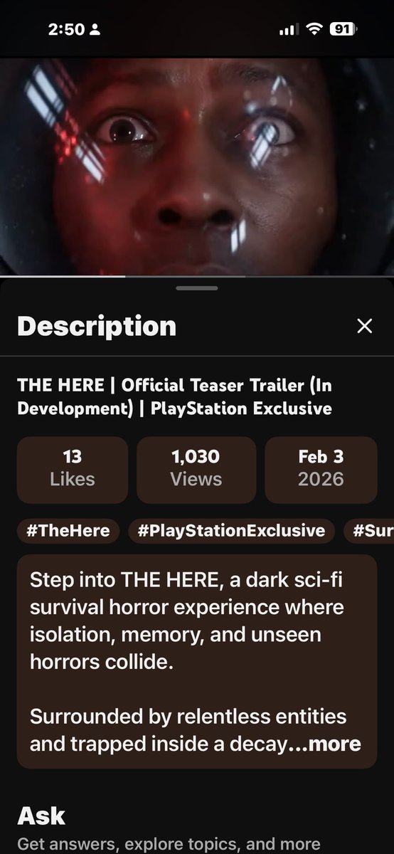 NISstudios's tweet photo. Over 1K views on the THE HERE teaser already. 🖤
Seriously—thank you to everyone who watched, liked, shared, and showed love.

This project started small and personal. Seeing it resonate means everything.

#TheHere #IndieDev #SurvivalHorror #PlayStationExclusive #GameDev https://t.co/F91IaNAq5i