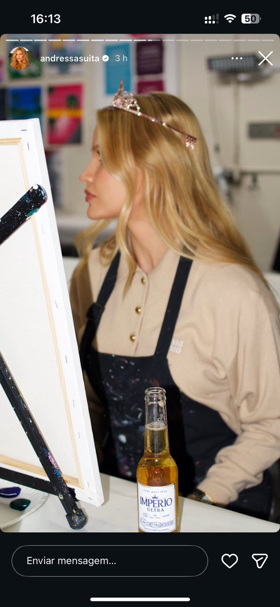 ela tá totalmente com vibe de mãe de menina, sinto muito