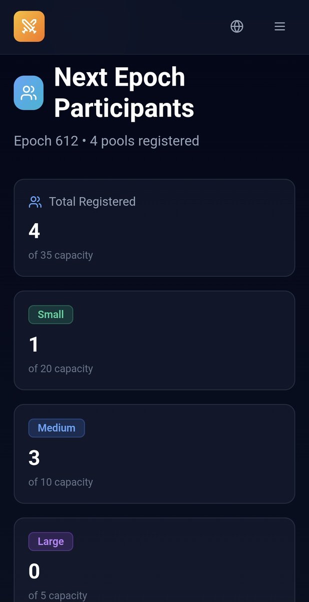 StakepoolArena's tweet image. 🔍 Want to boost your stake pool visibility? Now's your chance! 

Join the #StakePoolArena for FREE and grab one of the limited spots for the next epoch! 🏆 More info at stakepoolarena.com! 

@IOHK_Charles what do you think about it?

#Cardano #StakePool #ADA