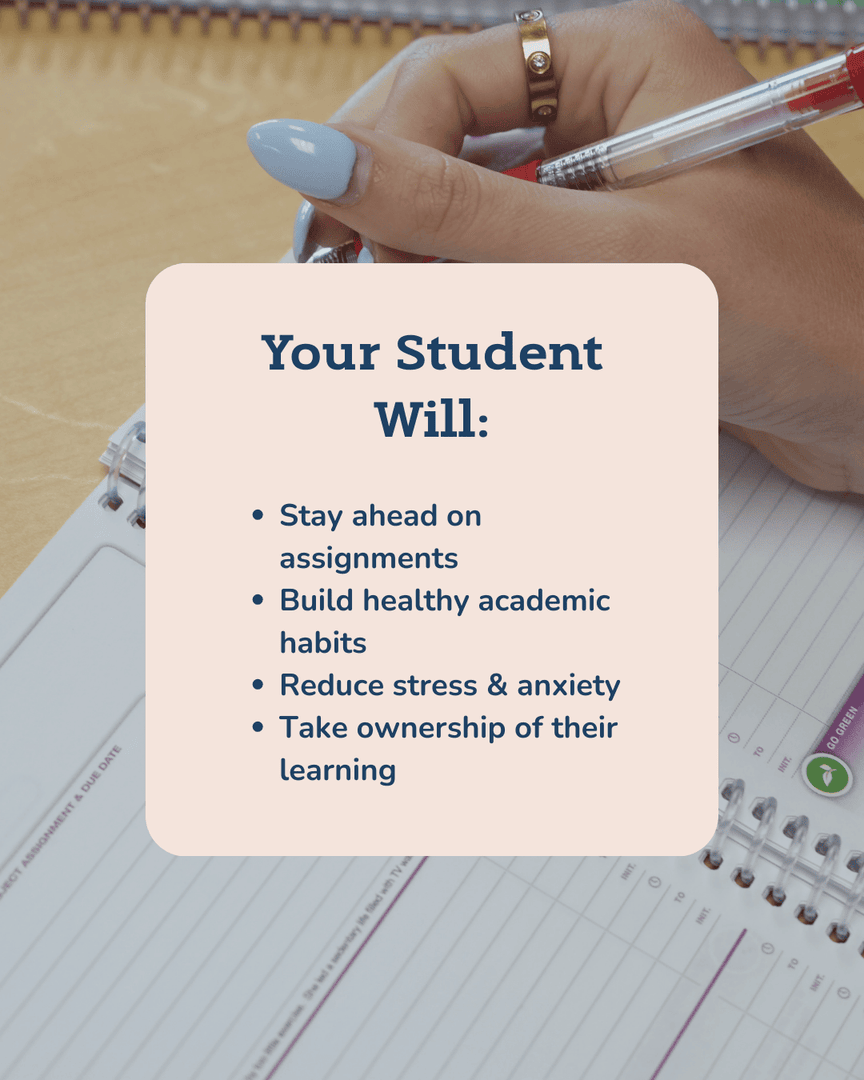 If your child’s school doesn’t provide planners, you still can.

Give them one place to track assignments, activities, and routines that actually stick.

Find planners by grade and schedule at datebookstore.com.