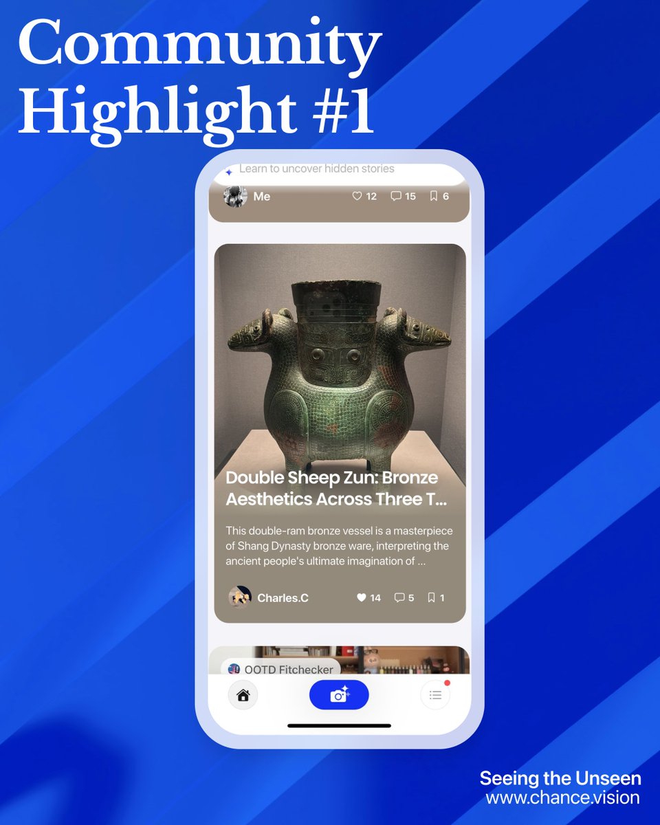 Chance_vision's tweet photo. Presenting your weekly dose of top 3 curiosities! Keep snapping; Stay curious!✨
.
#AI  #ChanceAl #VisualAl #TechCulture #SeeingTheUnseen #curiositylens #visualart #chancevisual  #AIForCreators #nyc #visualsearch https://t.co/20jcsDhCWD
