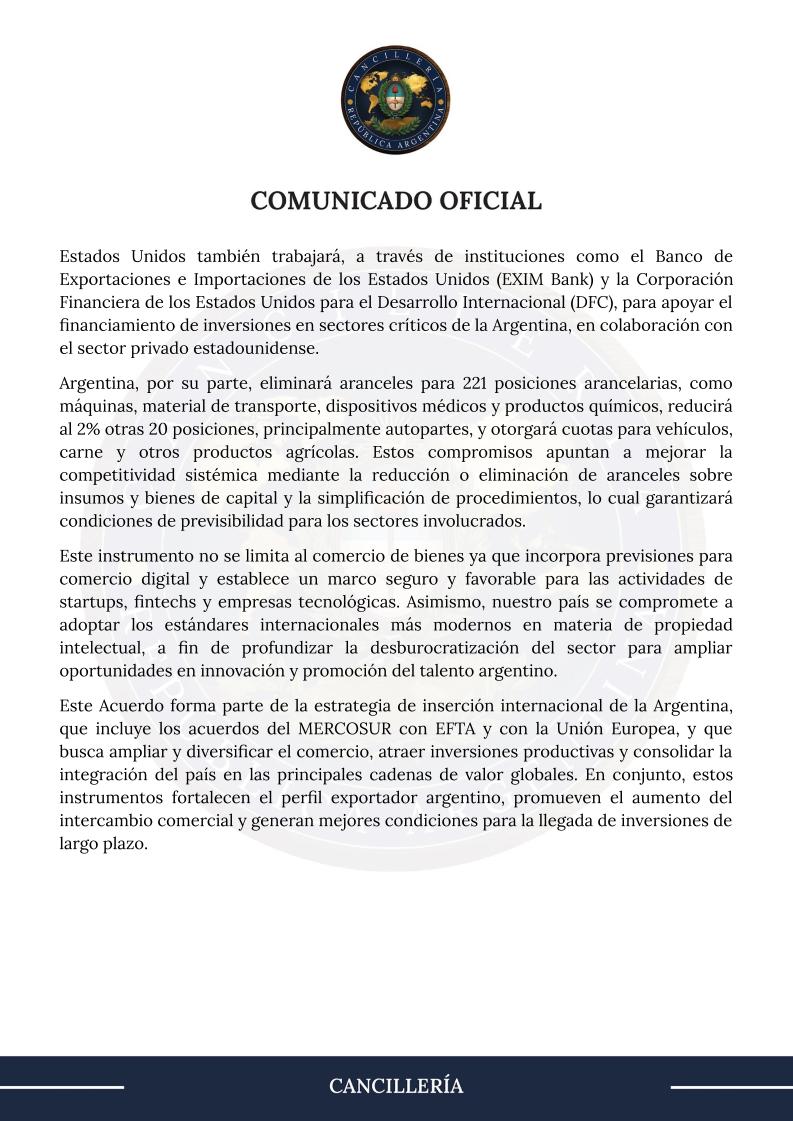 Cancillería Argentina 🇦🇷 tweet media