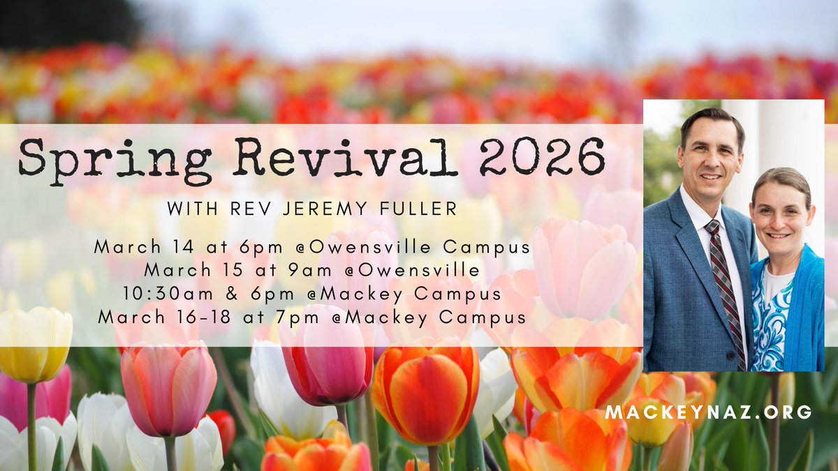 MackeyNaz's tweet photo. Save the dates for our times of Spiritual Renewal. God always meets with us when we devote ourselves to seek to #Encounter Him and allow His word to change us. Join us for revival! https://t.co/z3tOd4zbbs