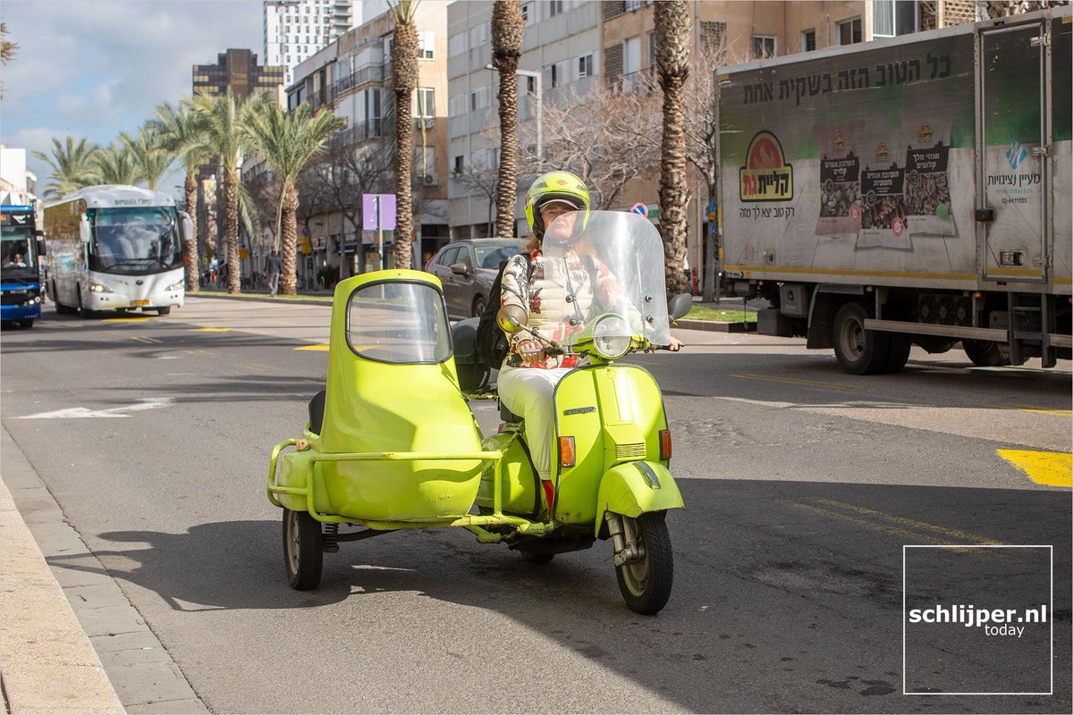 schlijperisrael's tweet image. Ibn Gvirol St, Tel Aviv
#vespa #sidecar #mobilityTLV