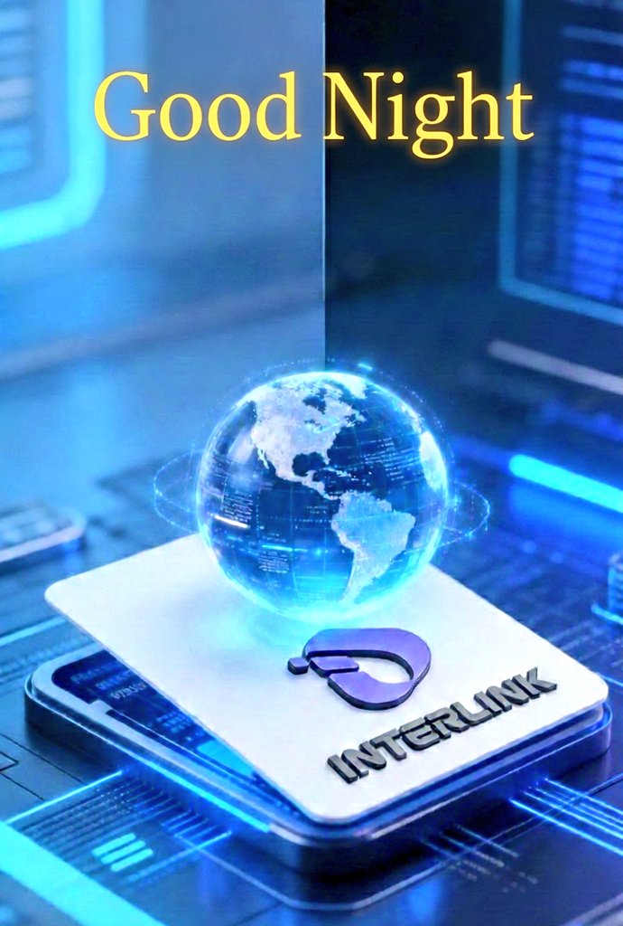2_sojib35445's tweet image. "A new horizon of connectivity beyond borders—Interlink. Good night world!"🌍💙
#Interlink #GlobalConnect #GoodNight"