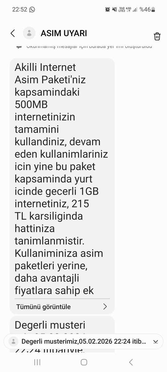 Ayseetuna's tweet photo. Tarifemde whatsapp sınırsız olmasına rağmen kullanmamda görüntülü aramalarda internet aşım sorunu yaşadım ve 1 gb internet tam 250 tl ye yüklendi bir müşteri daha kaybettin vodofone🫡@vodofone
@VodafoneDestek https://t.co/viOxPYxfPl