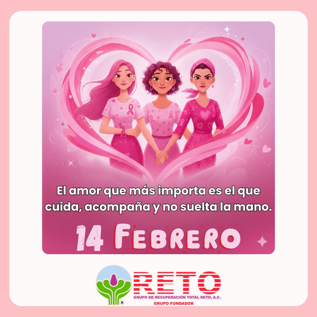 gruporetomexico's tweet photo. Este 14 de febrero, enamórate de tu bienestar. 🌸
Cuidar tu salud es el "te amo" más honesto que puedes decirte. Haz de la autoexploración y tus chequeos una rutina de amor. ¡Tu fuerza empieza en tu cuidado! 💪💗
#SanValentín #Autocuidado #AmorQueCuida #MujeresReales https://t.co/qJwdwzq0Pu