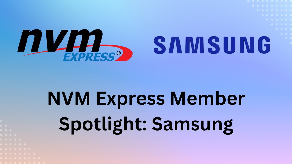 NVM Express, Inc. tweet media
