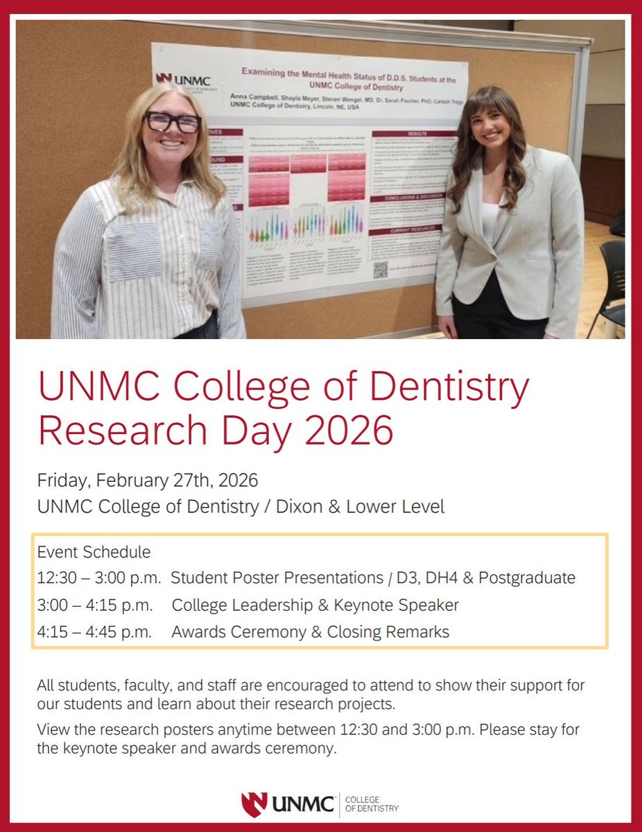 UNMC College of Dentistry tweet media