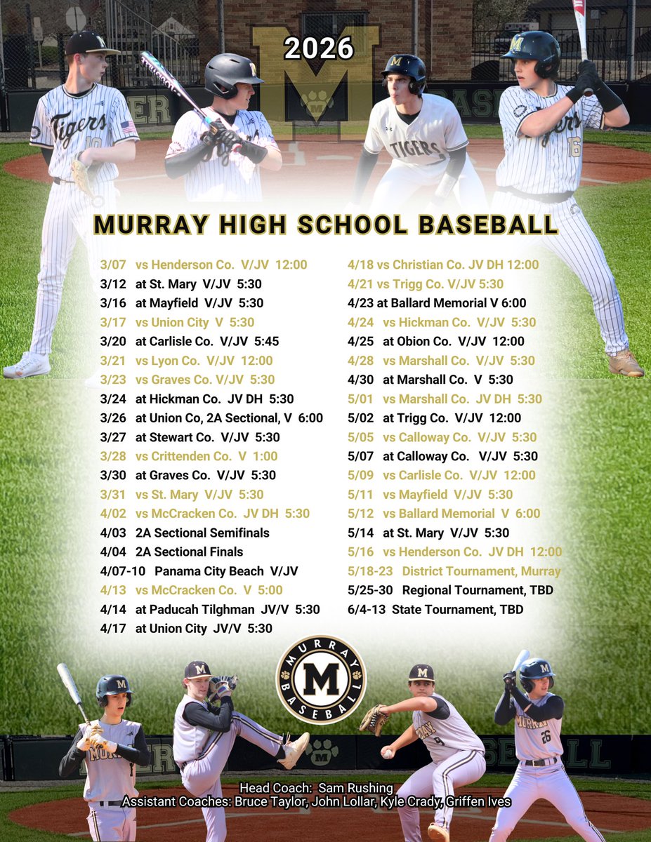 MHS Tigers Baseball tweet media
