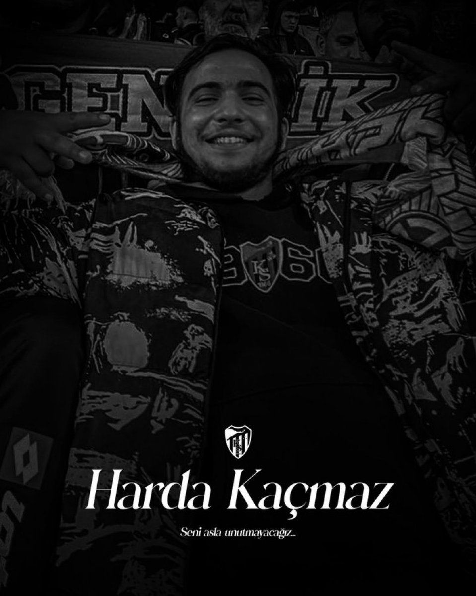Kocaelispor - Beşiktaş maçında tribünden düşerek hayatını kaybeden taraftar Harda Kaçmaz’a Allah’tan rahmet, ailesine, yakınlarına, Kocaelispor’a ve Türk futbol camiasına başsağlığı diliyoruz.