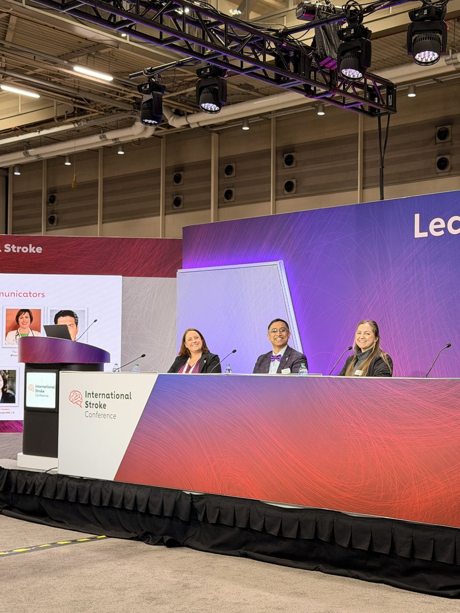 telespecialists's tweet photo. Happening now in Learning Studio 1—strategic partnerships to scale stroke excellence. 

Partnerships that save lives. Together.

#ISC26 #TSatISC #DeliverableOutcomes #HospitalPartnerships https://t.co/U3AvUGfCK9