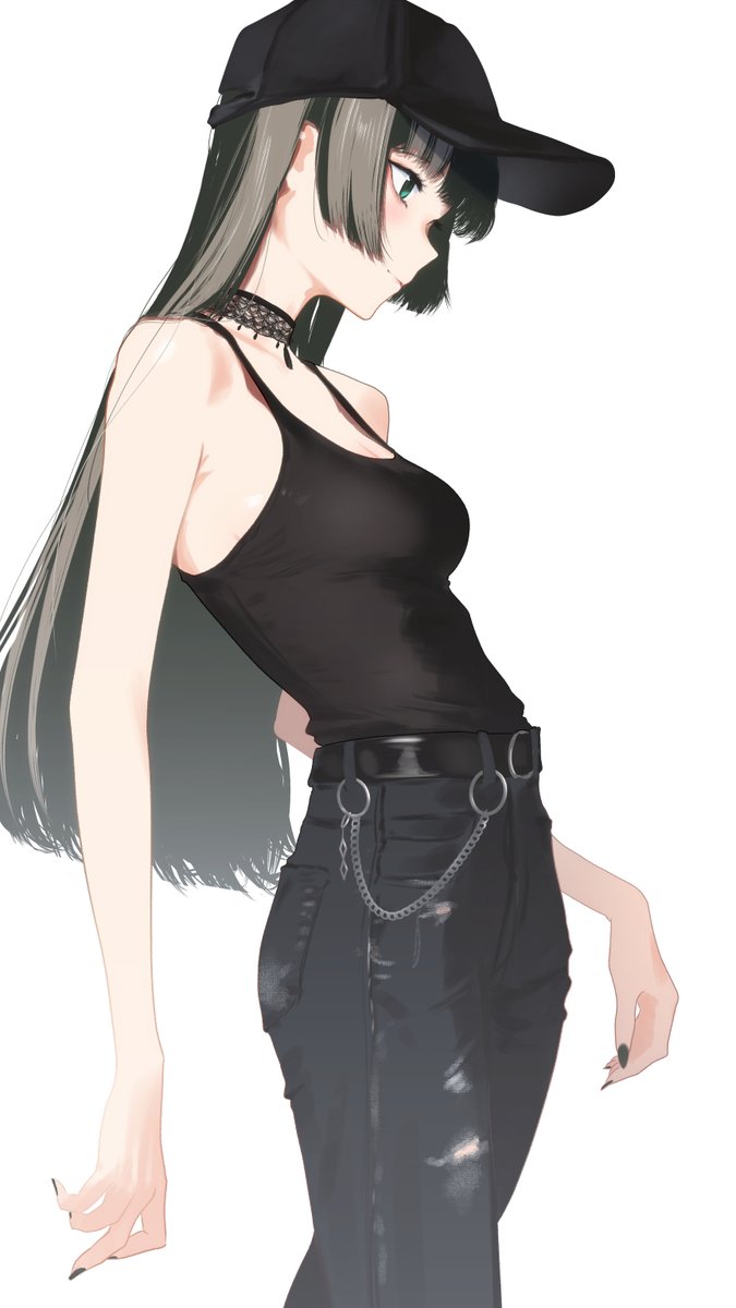 #らでん似絵 
深夜のコンビニにいて欲しい