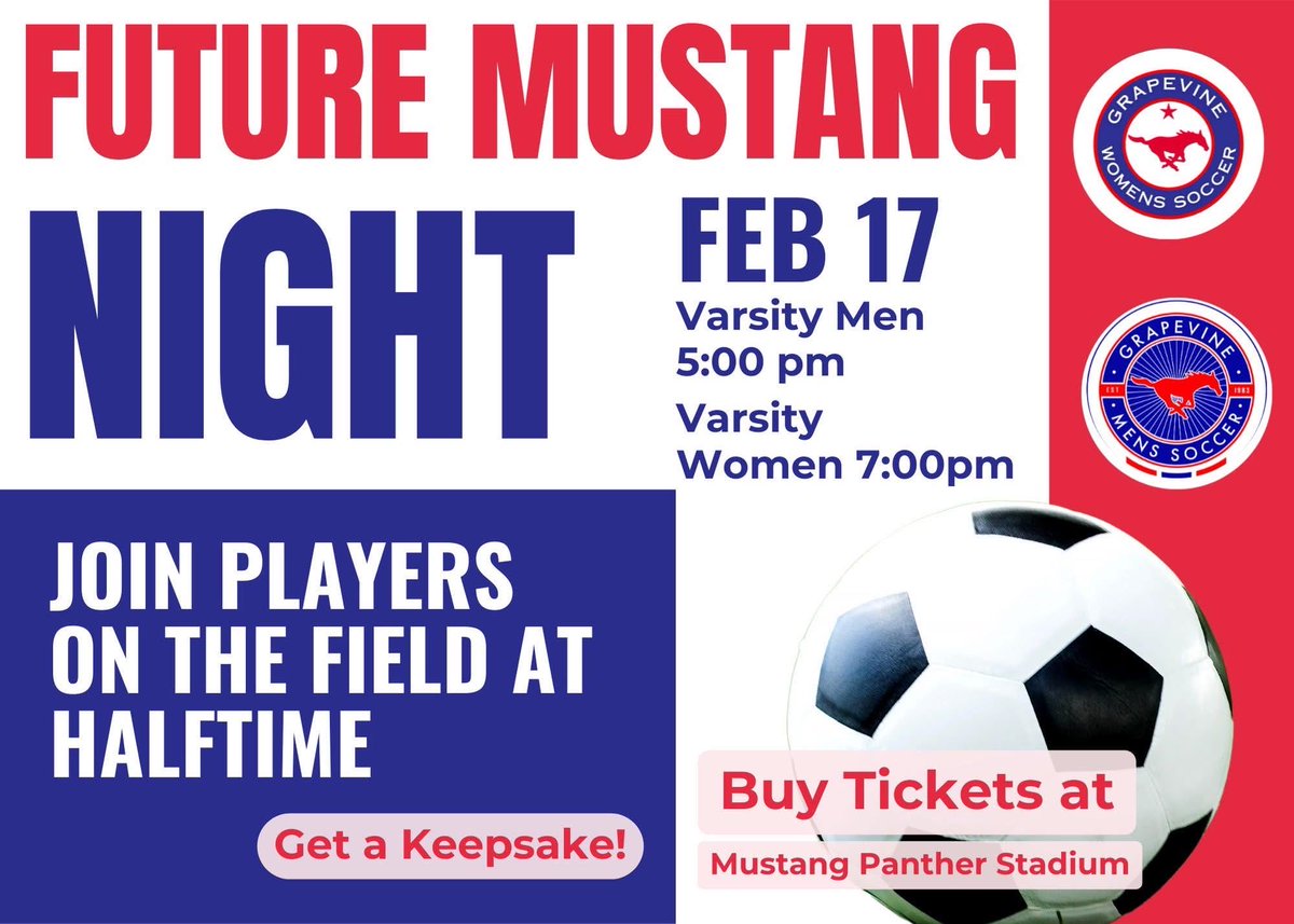 ghs_onemustang's tweet photo. We’d love to see all the little Mustangs come out on Feb. 17! https://t.co/g75rTvAmue