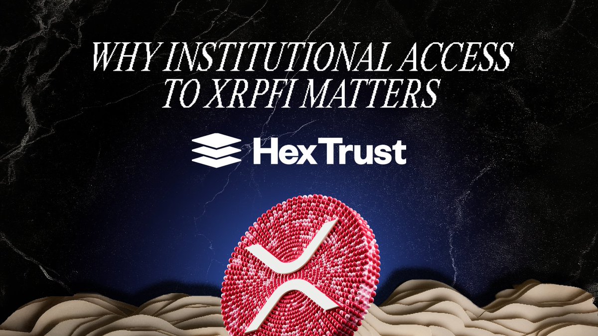 FlareNetworks's tweet photo. XRPFi scales when the biggest holders can participate securely.

@Hex_Trust and @Flarenetworks enable:

• Institutions to access XRP DeFi via FXRP minting and redeeming

• Participation in network security via native FLR staking

• All within custody and policy controls built for regulated ops

This expands the set of options institutions can execute with XRP and FLR on their balance sheets.