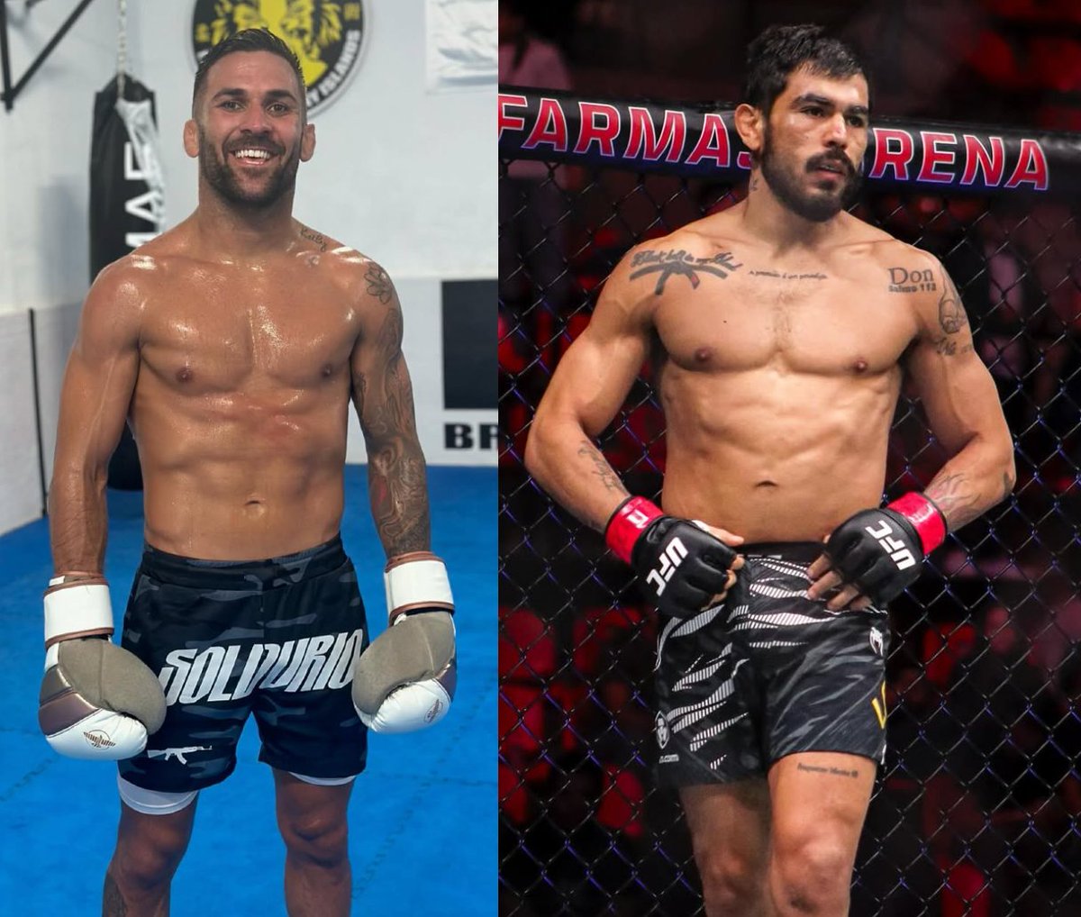 🇪🇸Hecher Sosa (14-1) entra en corto aviso reemplazando al japonés Rinya Nakamura para enfrentar al brasileño Luan Lacerda (13-3) el próximo 14 de marzo en el APEX de Las Vegas 

#UFCVegas114 #MMSpain