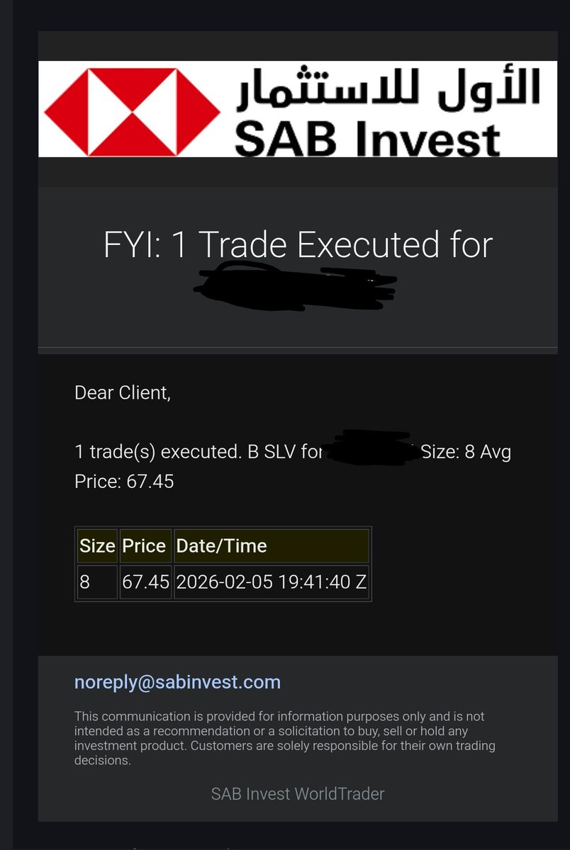 صراحة فرصة جدا حلوة للفضة بالسعر الحالي🫩
#SLV 
#الفضة 
#السوق_الامريكي 
#الأسهم_الأمريكية 
#دراية